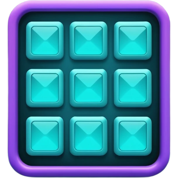 screen with blocks of code in bright colors emoji