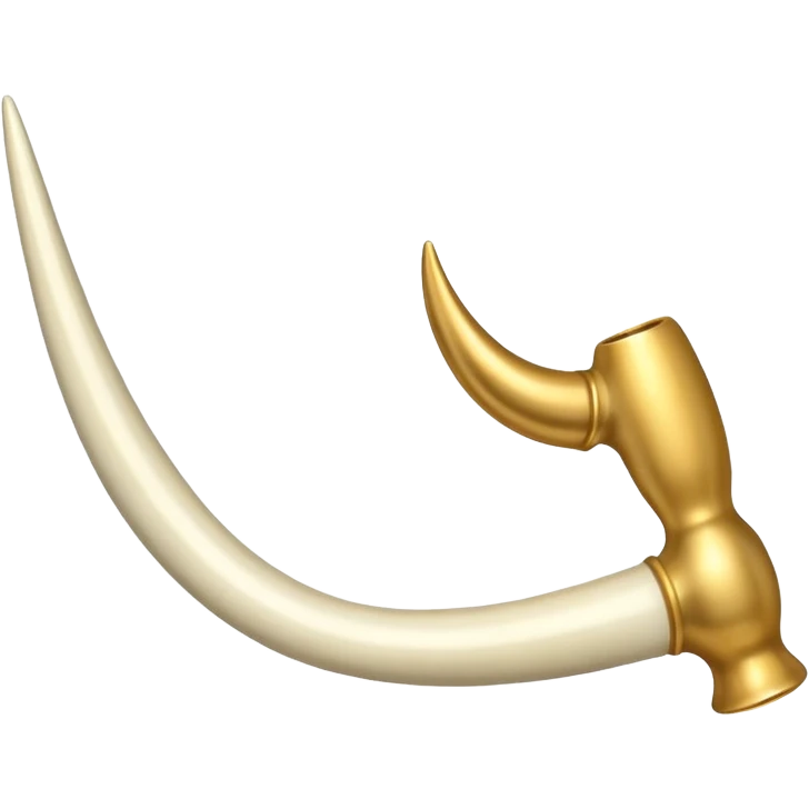 Straight horns emoji