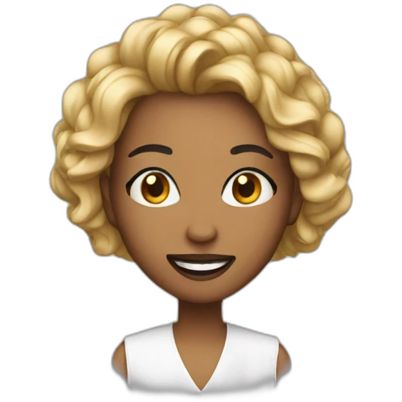 different kind of singer emoji
