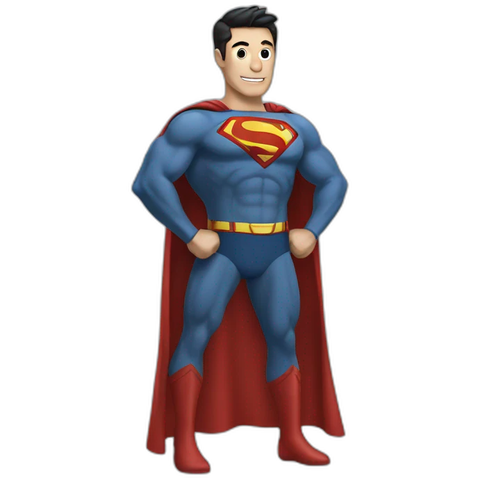 Super man emoji