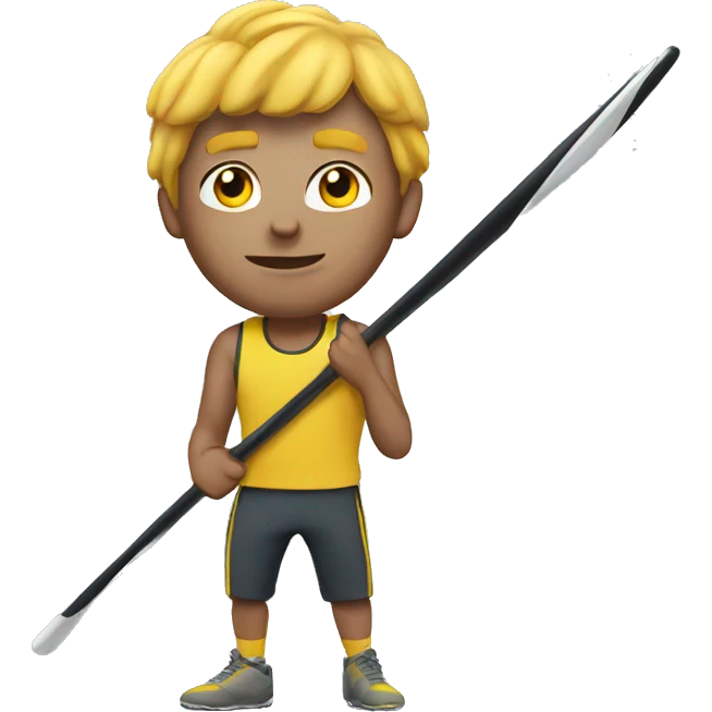 man javelin emoji