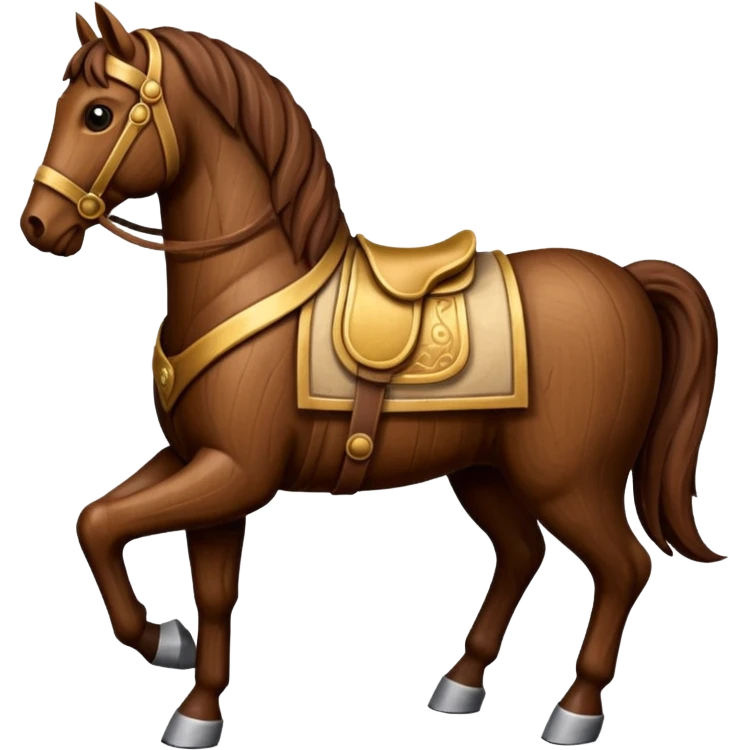 Wooden Troy Horse emoji