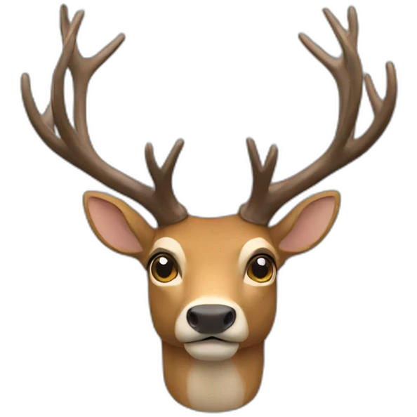 Stag emoji