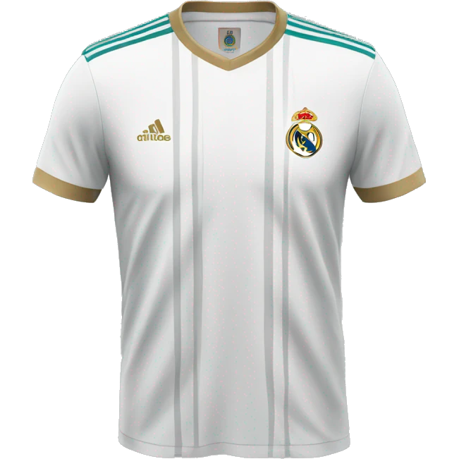Real Madrid shirt emoji