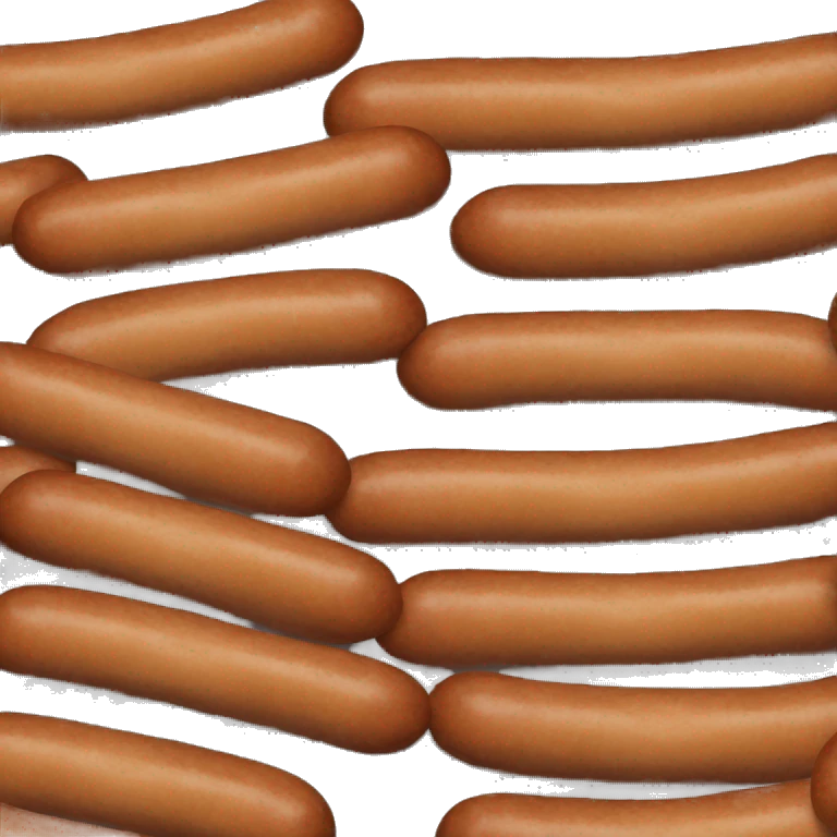 6 sausages emoji