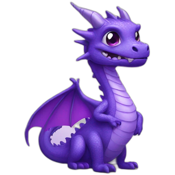 purple dragon emoji