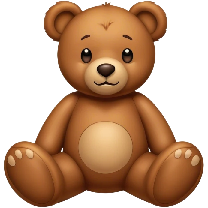 big teddy bear emoji