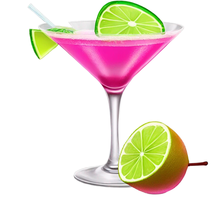 Pink pornstar martini emoji