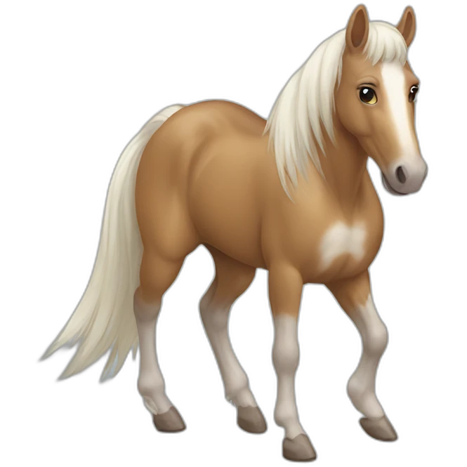Mouse horse emoji