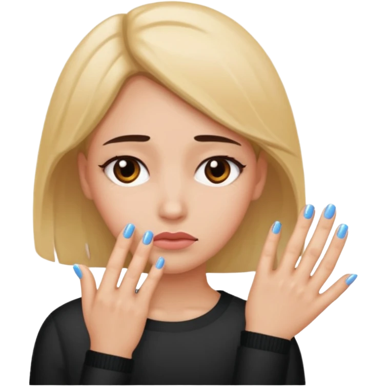 😔💅🏼 emoji