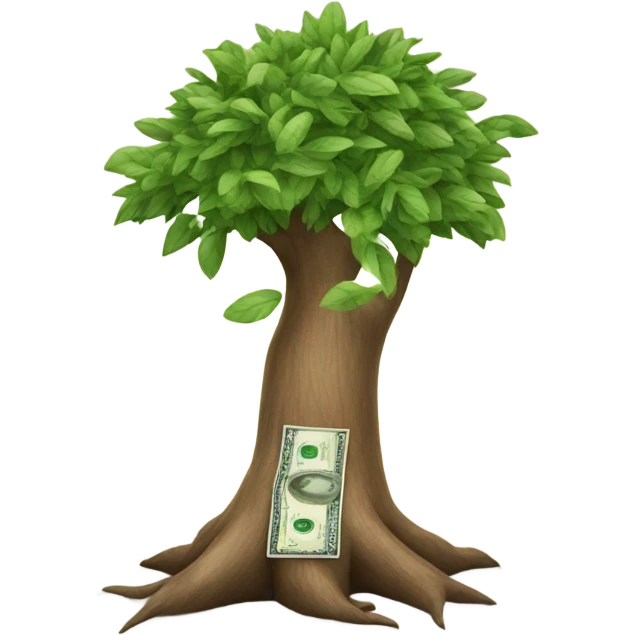 Money in Tree emoji