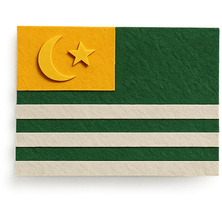 Azad Kashmir flag emoji