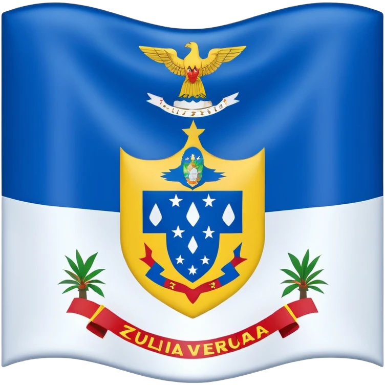 bandera del estado zulia  emoji