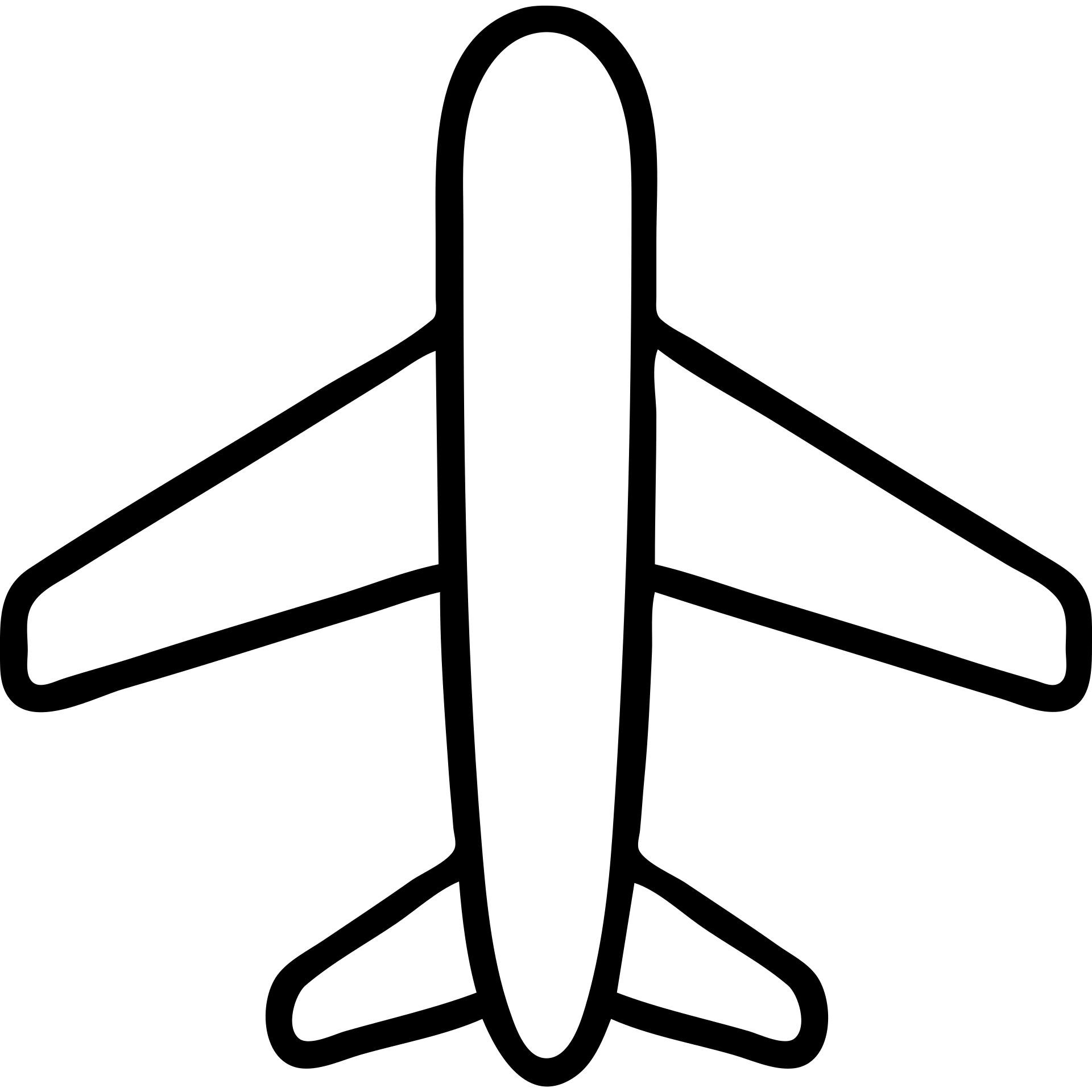 outlined airplane icon emoji