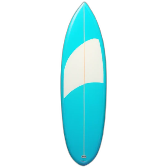 blue surfboard emoji
