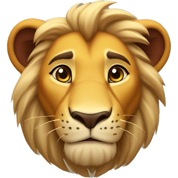 The lion king happy emoji