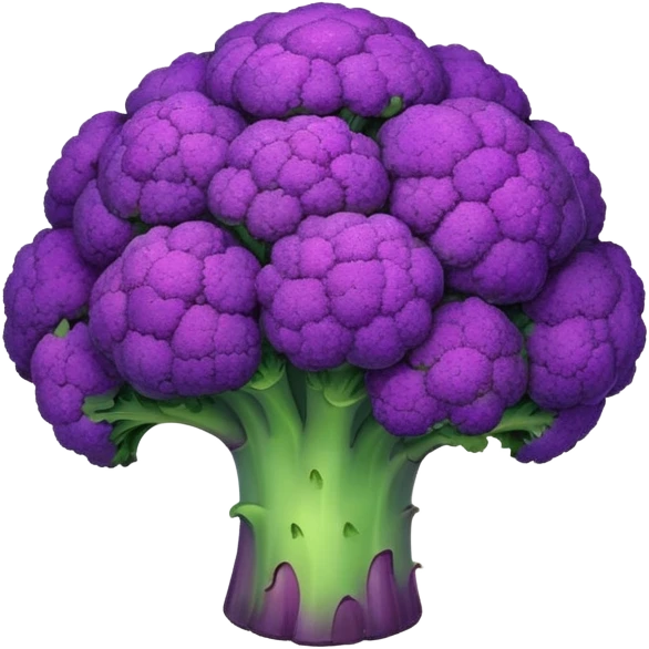 cosmic purple brokkoli emoji