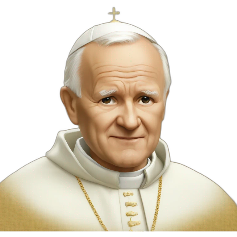 John Paul Ii drool emoji