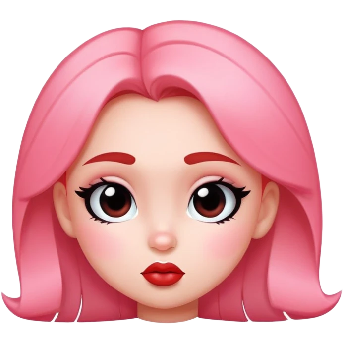 Bubbles kissy face powerpuff girls  emoji
