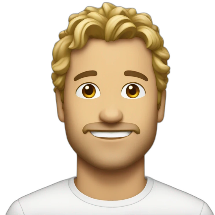 Christophe chanteur emoji