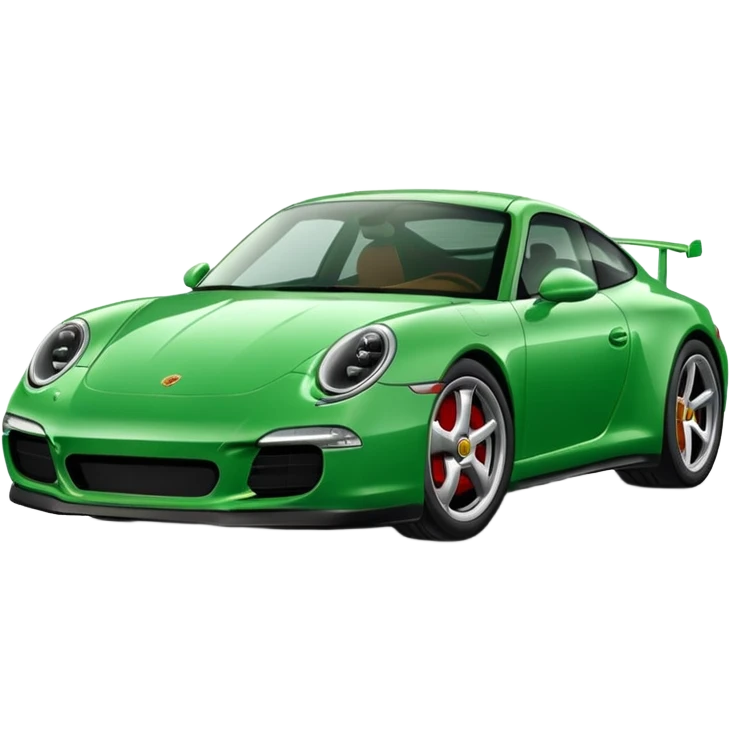 green porsche 911 emoji
