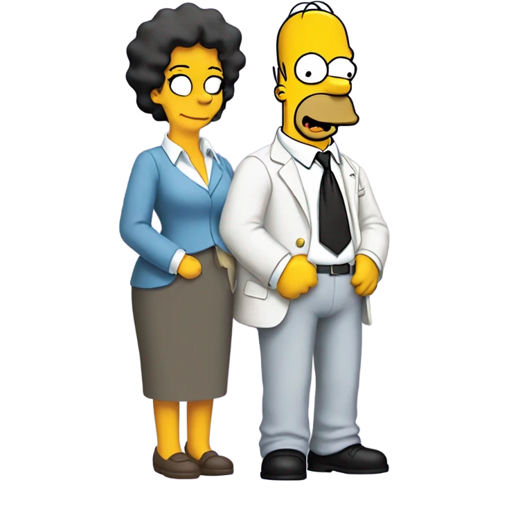 Me and Homer Simpson  emoji