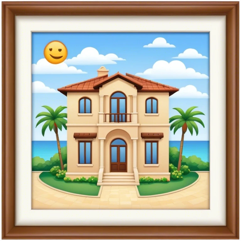 two-bedroom villa emoji