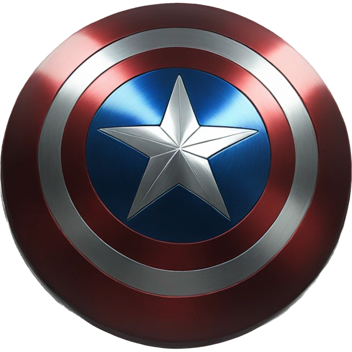 Captain america shield emoji