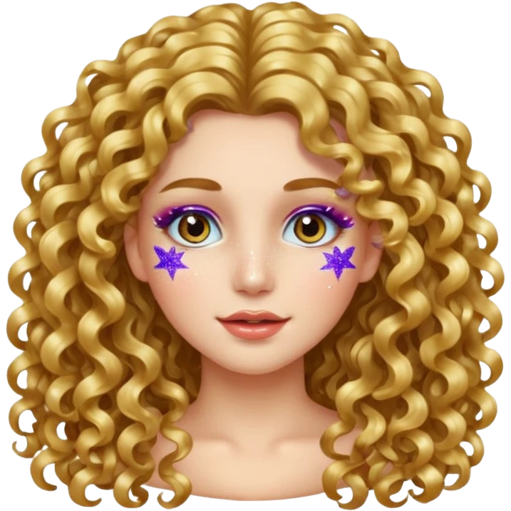 👩🏻‍🦱✨️ emoji