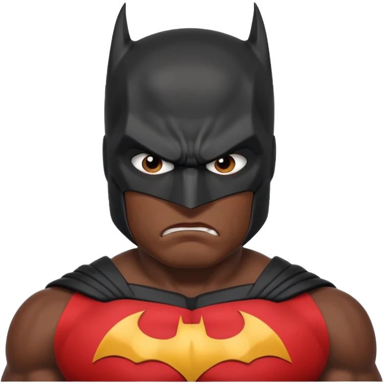 Angry batman emoji