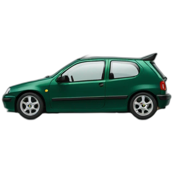 Saxo vts of rallye dark green emoji