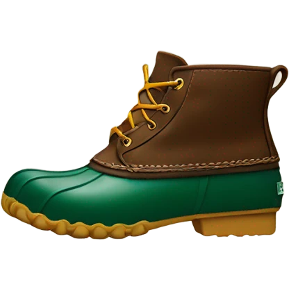 LL Bean boots emoji