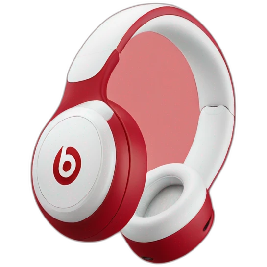 Beats Studio buds rouge emoji