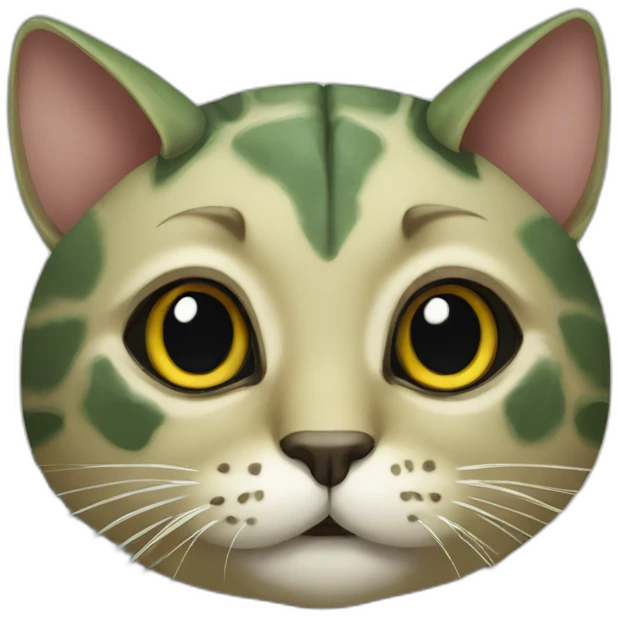 turtule beind cat emoji