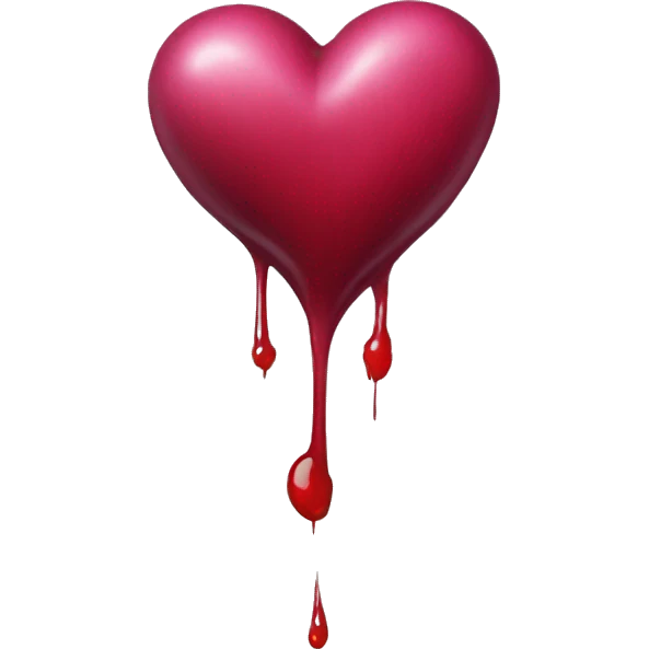 Bleeding heart emoji