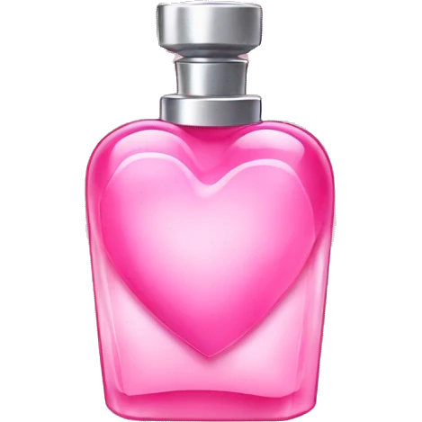 broken pink heart perfume  emoji