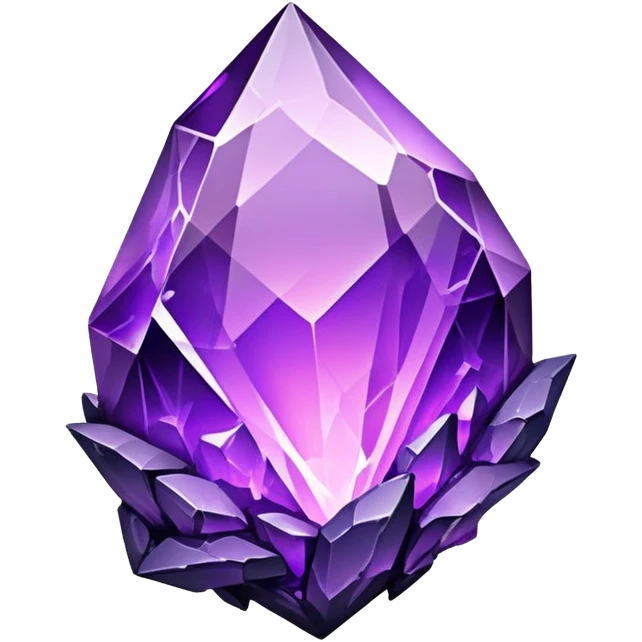 a purple cursed crystal emoji