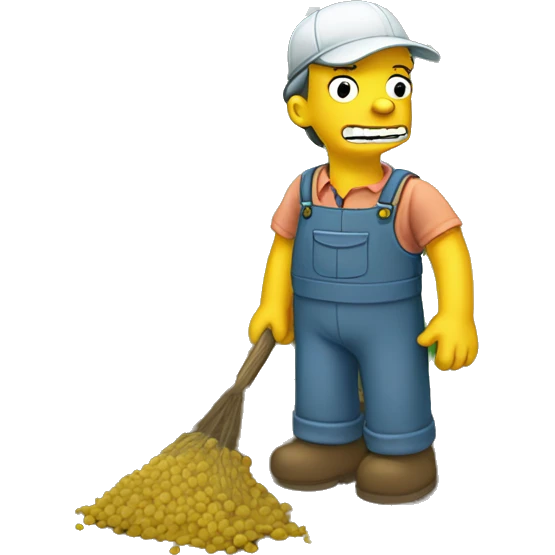 karakter simpsons sower emoji
