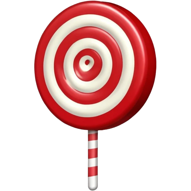 a single christmas candy emoji