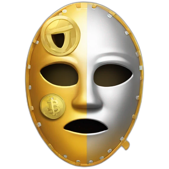 ilon mask with crypto coin emoji