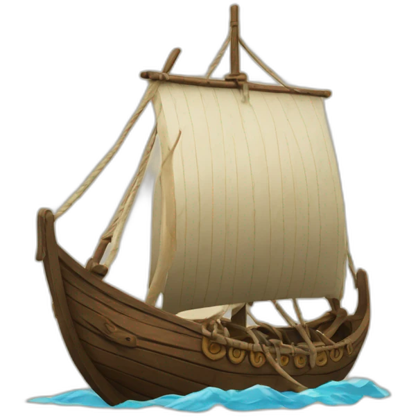 Norse longship emoji