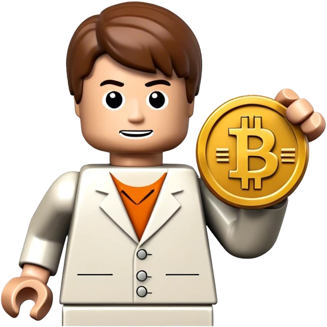 lego homme bitcoin emoji