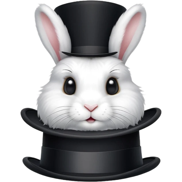 rabbit out of a hat emoji