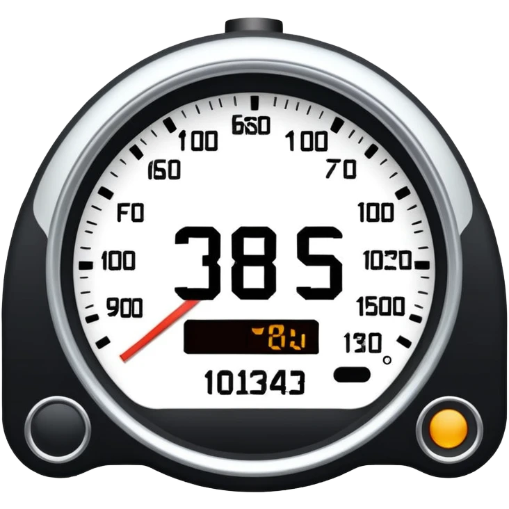 mileage emoji