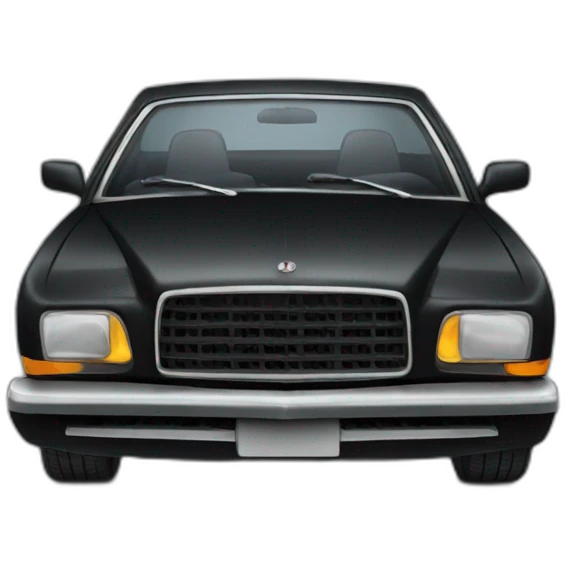 black car emoji