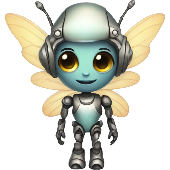 robot fairy emoji