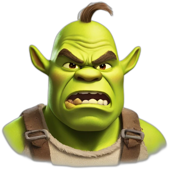 ANgry shrek emoji
