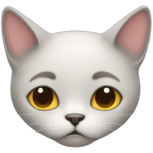 Sad cat emoji