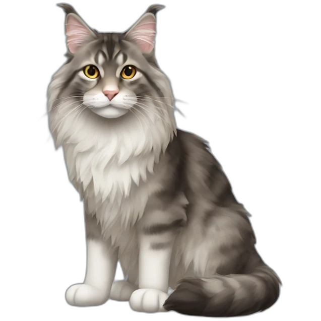 mainecoon cat emoji