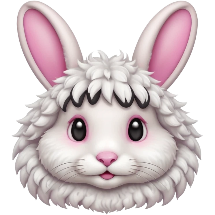 curly rabbit emoji